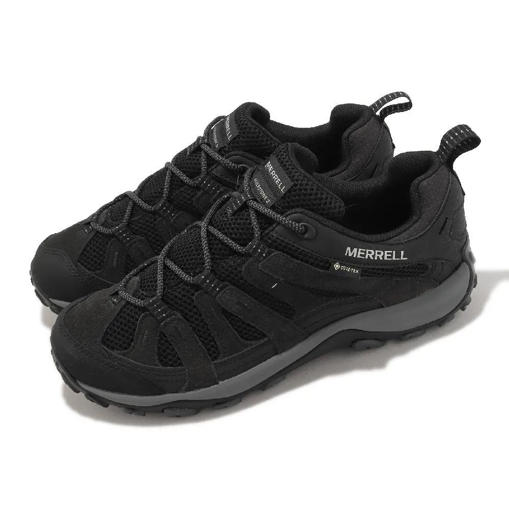 Merrell 邁樂 戶外鞋 Alverstone Mid GTX 男鞋 灰 藍 登山 越野 防水 中筒 避震  ML034555 歷史價格詳細信息