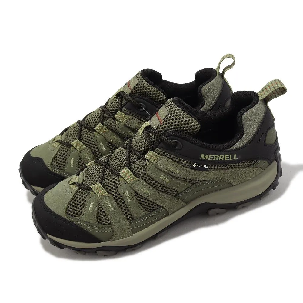 Merrell 邁樂 戶外鞋 Alverstone Mid GTX 男鞋 灰 藍 登山 越野 防水 中筒 避震  ML034555 歷史價格詳細信息