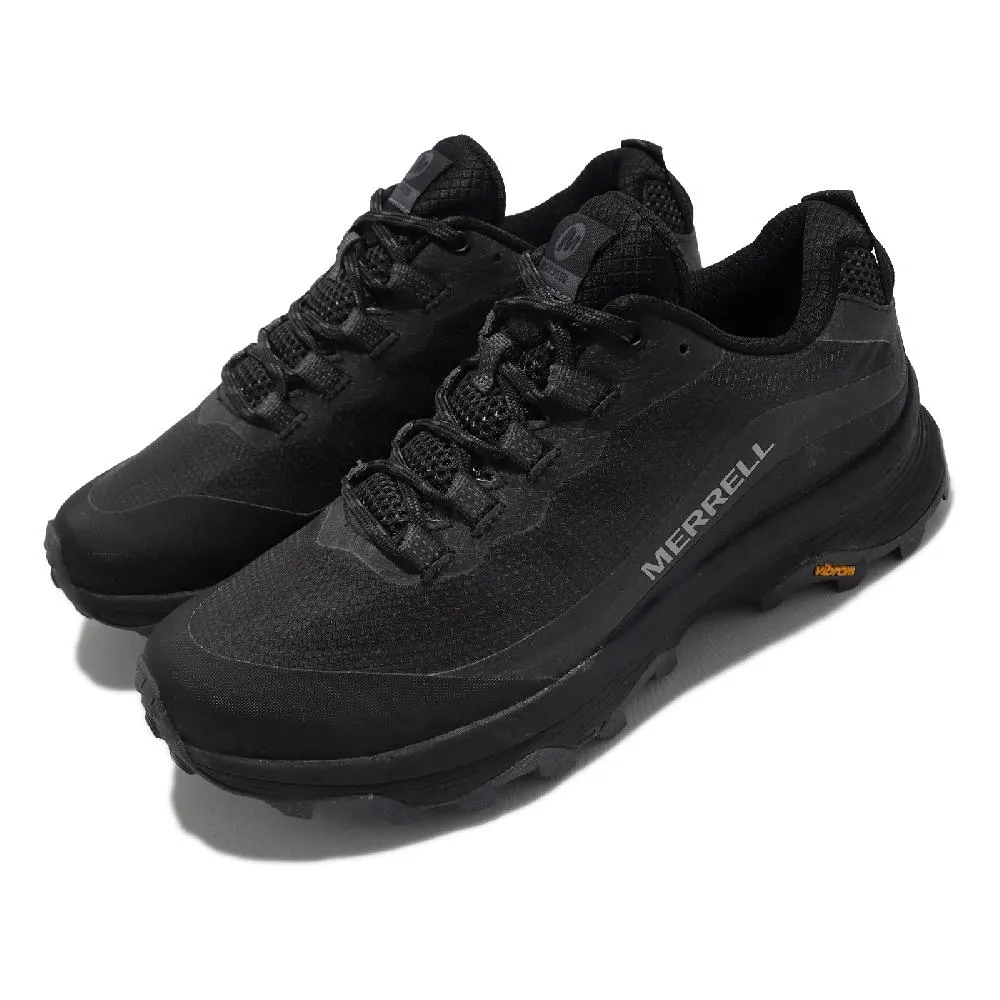 Merrell 戶外鞋 Moab Speed 黑 橘 男鞋 登山鞋 郊山健行 運動 黃金大底【ACS】 ML135399 歷史價格詳細信息
