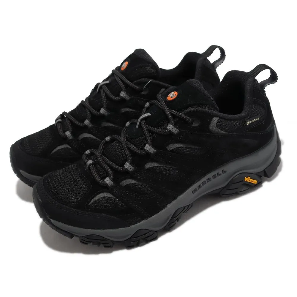 【MERRELL】登山鞋 Moab 3 GTX 女鞋 黑 灰 防水 Vibram 戶外 Gore-Tex 支撐 避震(ML036320) 歷史價格詳細信息