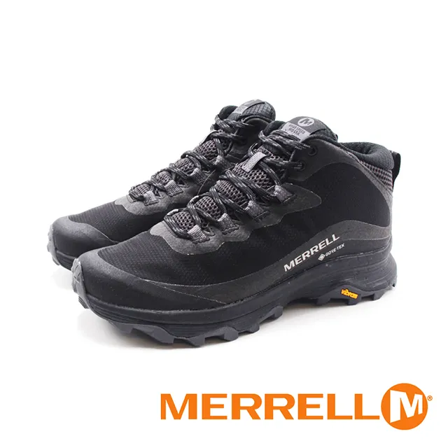MERRELL(女)Moab Speed Mid GTX防水郊山中筒健行運動鞋 女鞋-綠紫黑 歷史價格詳細信息