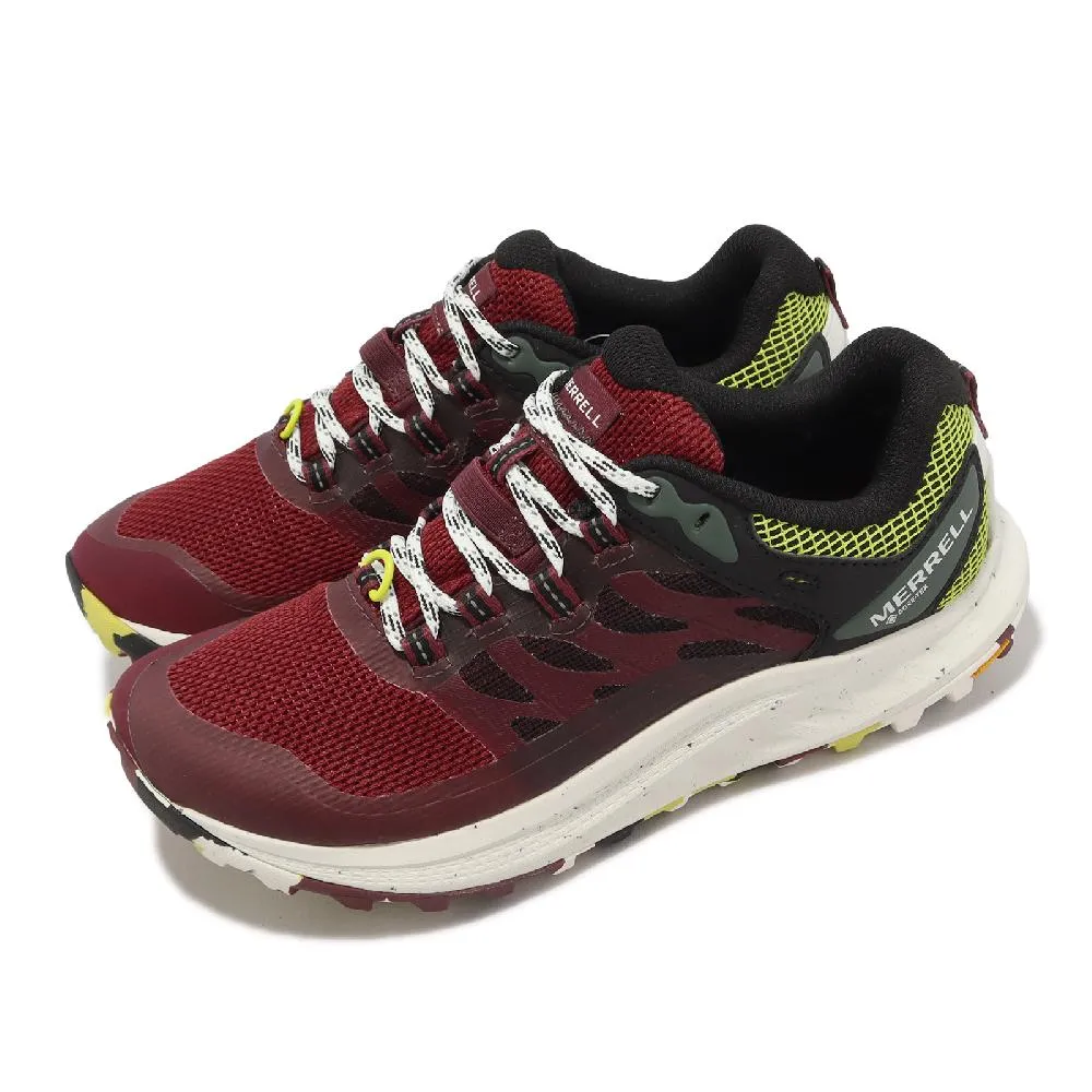 Merrell 邁樂 戶外鞋 Antora 3 GTX 女鞋 灰 綠 防水 越野 郊山 黃金大底 健行 ML067818 歷史價格詳細信息