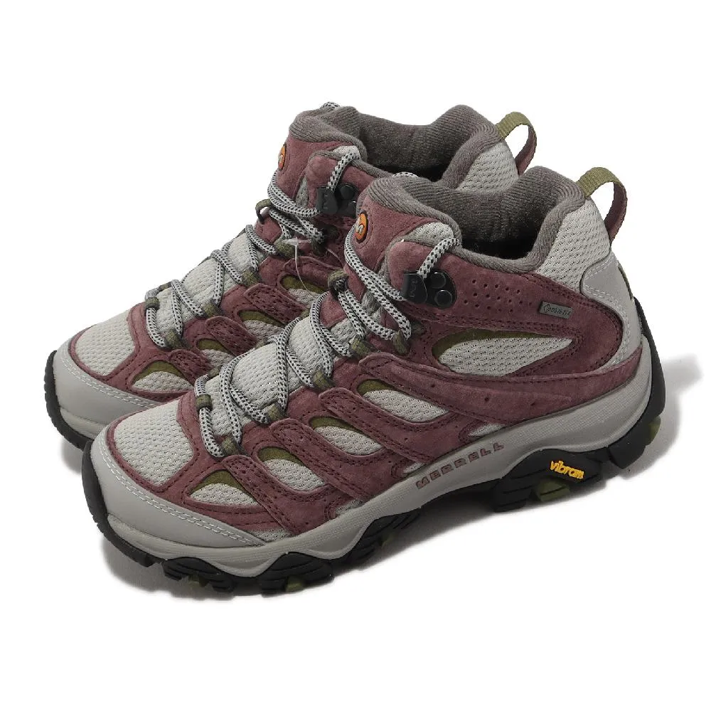 Merrell 登山鞋 Moab 3 GTX 女鞋 防水 綠 粉紅 支撐 越野 vibram 健行 ML036322 歷史價格詳細信息