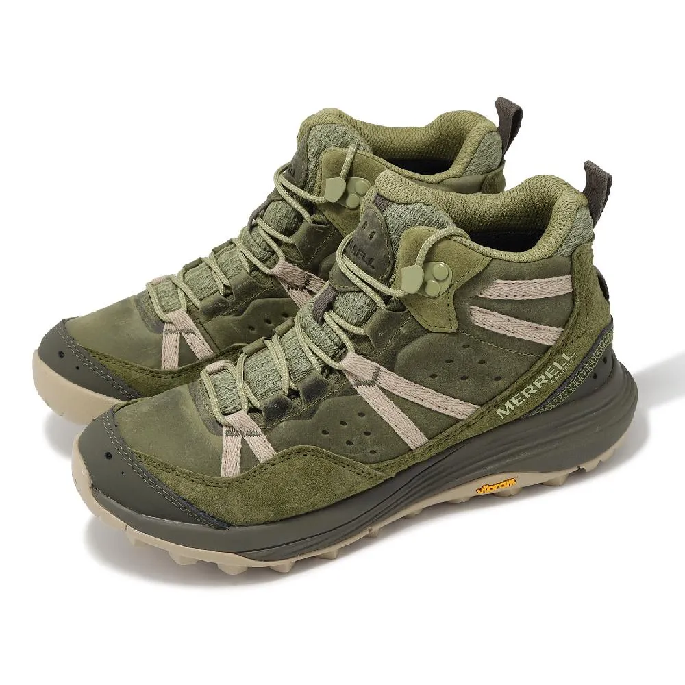 Merrell 登山鞋 Siren 4 Mid GTX 女鞋 灰 湖水綠 防水 越野 戶外 郊山 ML037284 歷史價格詳細信息