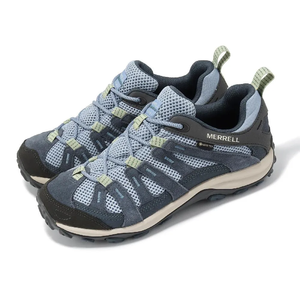 Merrell 邁樂 戶外鞋 Alverstone Mid GTX 男鞋 灰 藍 登山 越野 防水 中筒 避震  ML034555 歷史價格詳細信息