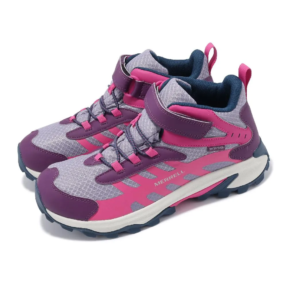 Merrell 童鞋 Moab Speed Low AC 防水 棕 橘 男童 戶外鞋 魔鬼氈【ACS】 MK265210 歷史價格詳細信息