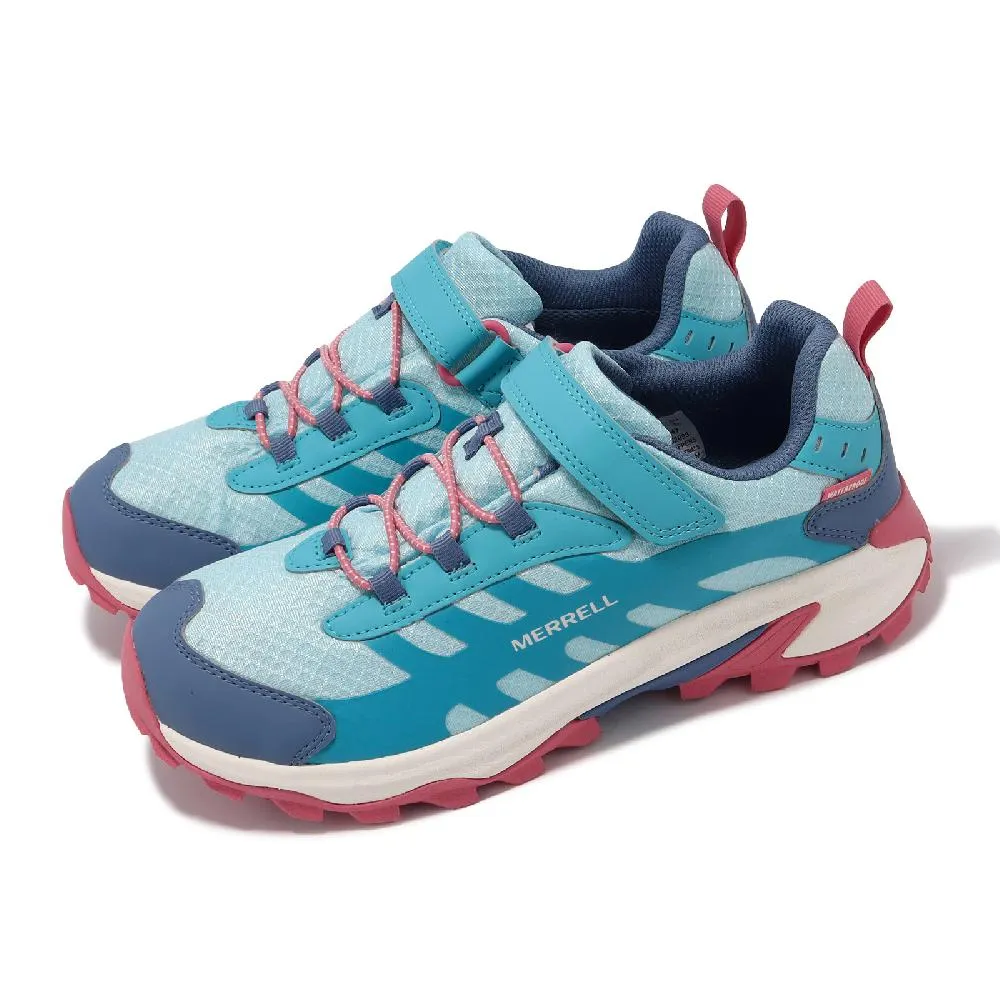 Merrell 童鞋 Moab Speed Low AC 防水 棕 橘 男童 戶外鞋 魔鬼氈【ACS】 MK265210 歷史價格詳細信息