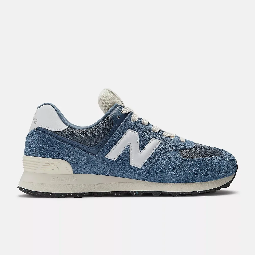 New Balance U574RBJ 男女 復古鞋 運動 休閒 D楦 NB 574 麂皮 耐穿 緩震 海軍藍 歷史價格詳細信息