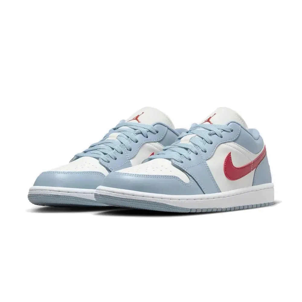 W Air Jordan 1 Low Sport Blue 多拉A夢 藍紅 DC0774-416 歷史價格詳細信息