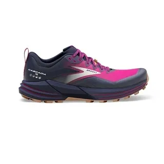 Brooks Cascadia 18 GTX [1204151B464] 女 慢跑鞋 越野 避震緩衝象限 防水 紫黑 歷史價格詳細信息