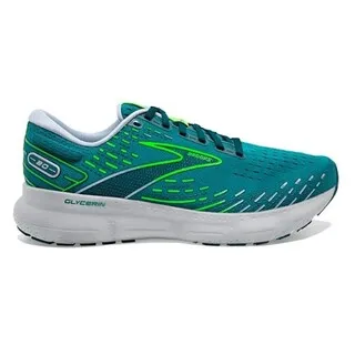 Brooks 慢跑鞋 Glycerin 20 甘油系列 灰 藍 路跑 回彈緩衝 男鞋 【ACS】 1103821D070 歷史價格詳細信息
