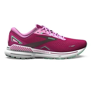 Brooks Adrenaline GTS 23 [1203811D104] 女 慢跑鞋 路跑 寬楦 避震緩衝象限 灰銀 歷史價格詳細信息