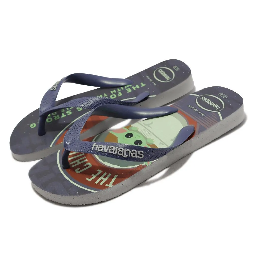 Havaianas哈瓦仕 男女鞋 拖鞋 星際大戰 尤達 褐色 Top Baby Yoda 4146092-0121U 歷史價格詳細信息