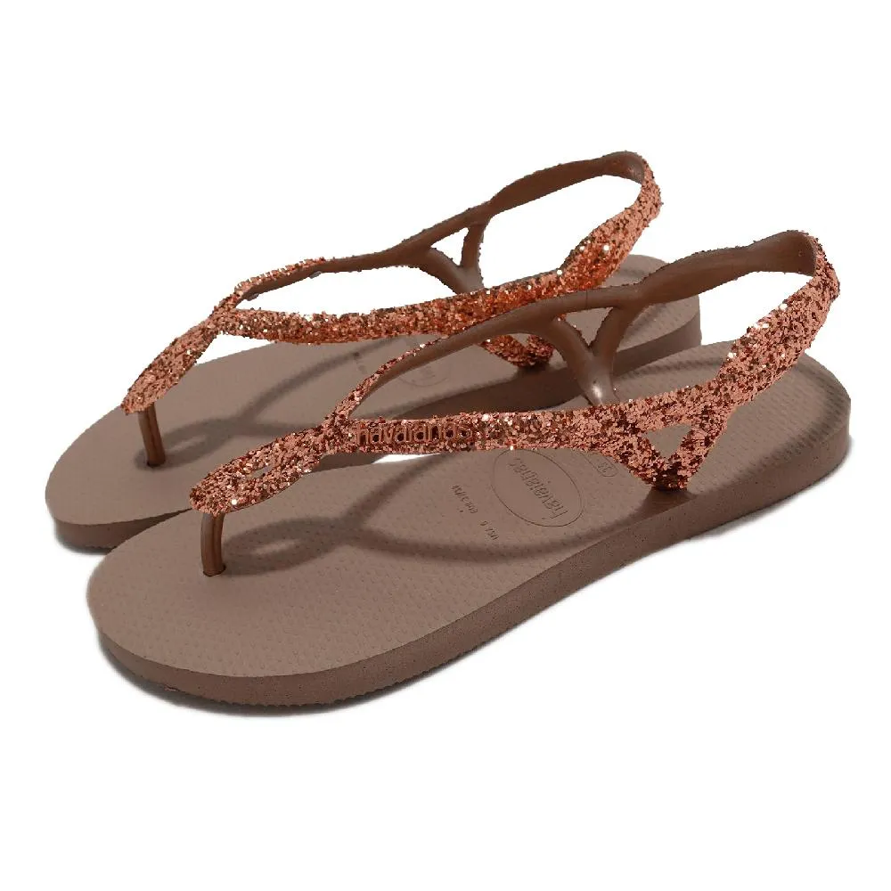 Havaianas 涼拖鞋 Luna 女鞋 黑 全黑 夾腳拖 涼鞋 麻花 細帶 哈瓦仕 ACS 41296970090W 歷史價格詳細信息