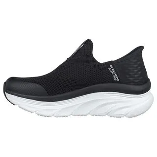 Skechers 涼鞋 D Lux Walker 女鞋 黑 白 魔鬼氈 厚底 增高 【ACS】 119226-BLK 歷史價格詳細信息