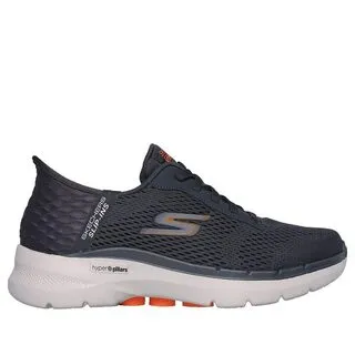 Skechers Go Walk 6 Avalo 2.0 [216624GYRD] 男 健走鞋 運動 休閒 避震 灰紅 歷史價格詳細信息