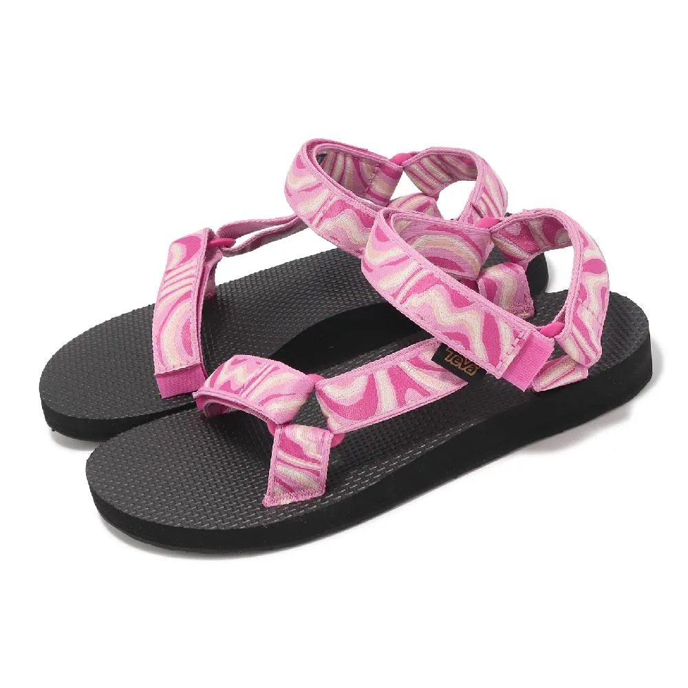 Teva W Original Universal 女鞋 羽毛灰色 機能 雨鞋 魔鬼氈 涼鞋 TV1003987GFGR 歷史價格詳細信息