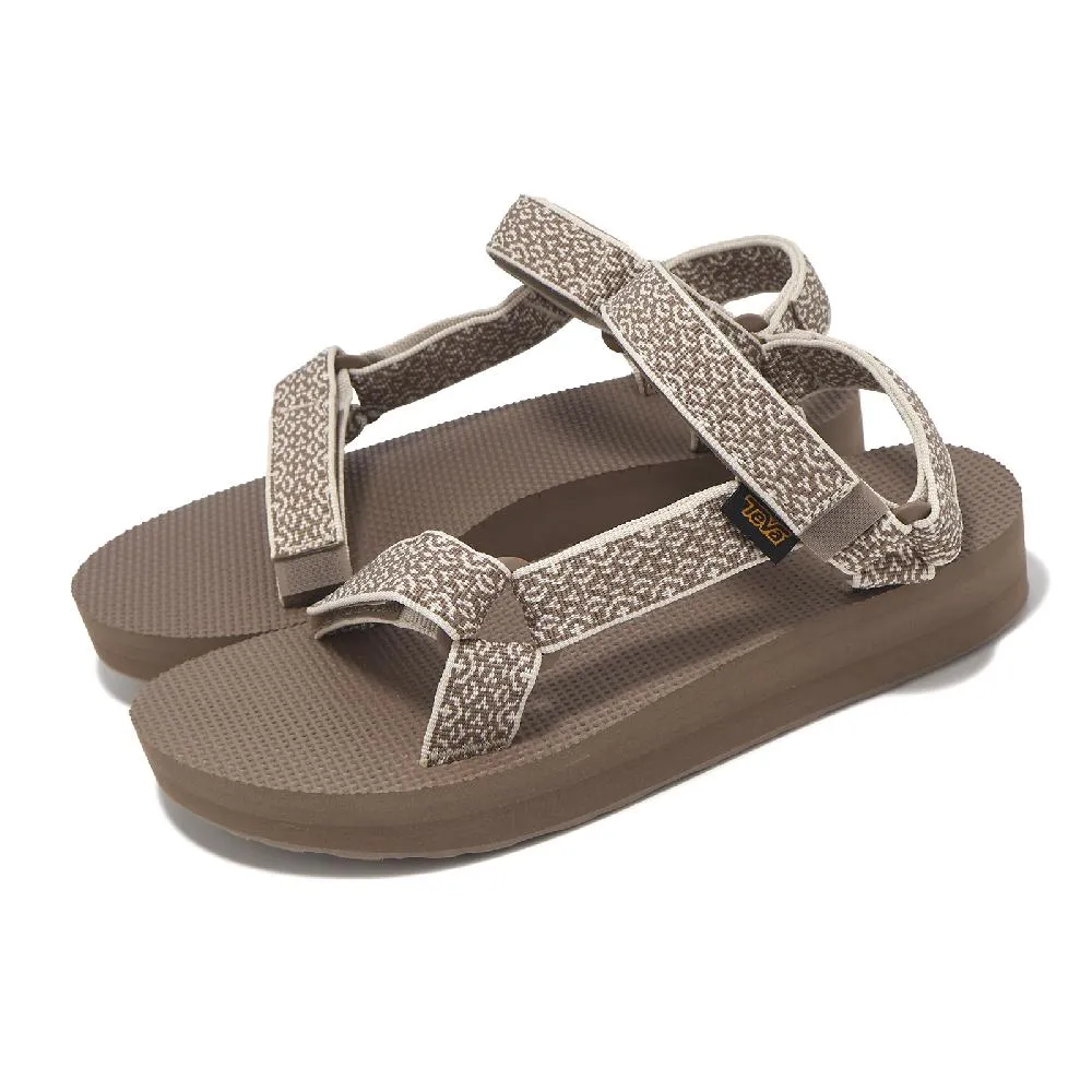 Teva 涼鞋 W Midform Universal 彩色 米白 奶茶 厚底 女鞋 【ACS】 1090969PSMT 歷史價格詳細信息