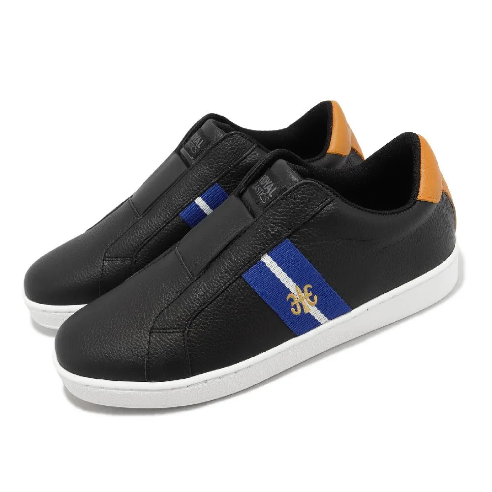 Royal Elastics 洛雅 休閒鞋 Bishop 男鞋 灰 藍 真皮 獨家彈力帶 回彈 復古 01733885 歷史價格詳細信息