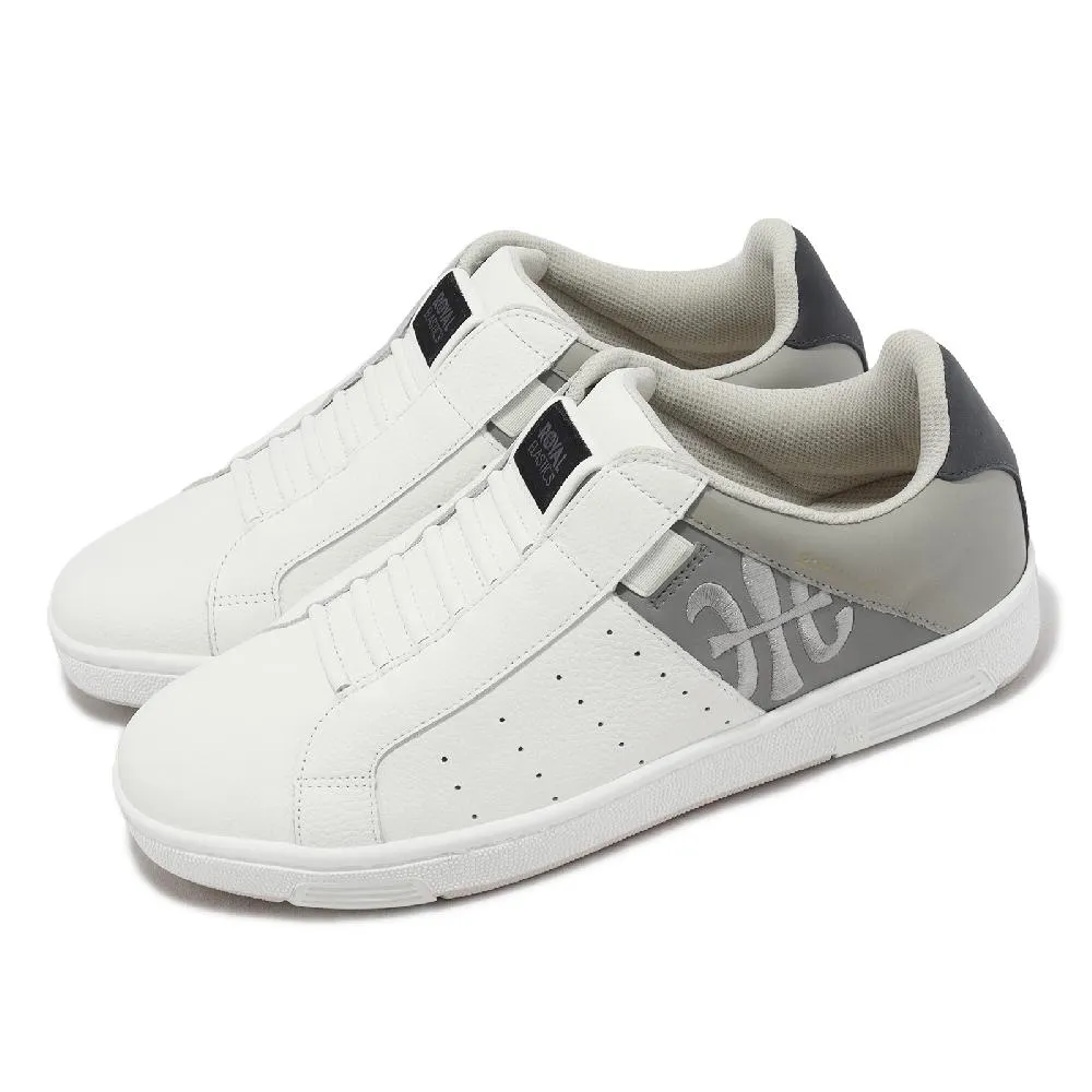 Royal Elastics Icon 休閒鞋 白 灰 皮革 彈力帶 男鞋【ACS】 01932088 歷史價格詳細信息