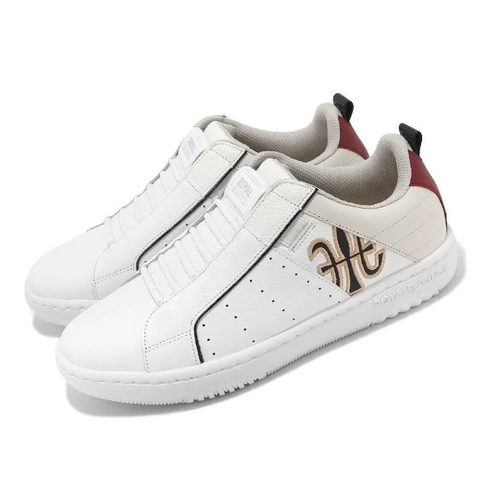 Royal Elastics 休閒鞋 Icon 2.0 白 米白 藍紅 皮革 彈力帶 男鞋 【ACS】 06531051 歷史價格詳細信息