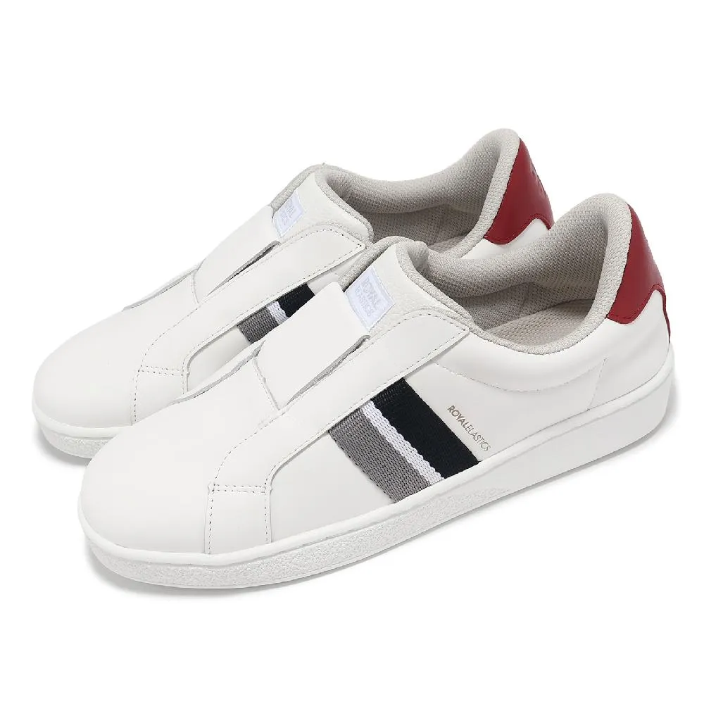 Royal Elastics 洛雅 休閒鞋 Bishop 男鞋 灰 藍 真皮 獨家彈力帶 回彈 復古 01733885 歷史價格詳細信息