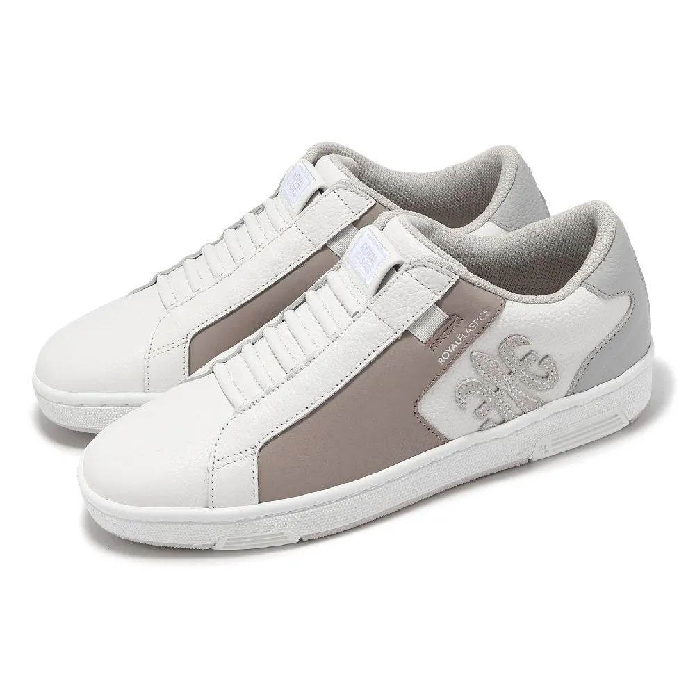 Royal Elastics 休閒鞋 Adelaide 白 奶茶 女鞋 真皮 彈力帶 膠底 【ACS】 92623078 歷史價格詳細信息