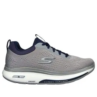 Skechers Go Walk 深藍色 網布 運動健走鞋 男款 NO.B1226【新竹皇家  216011NVGD】 歷史價格詳細信息