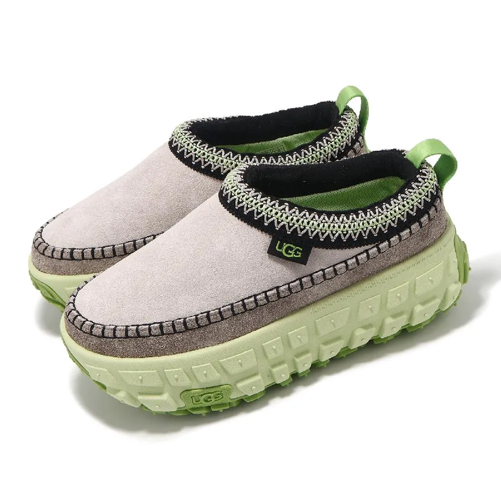 休閒鞋 Venture Daze 男鞋 女鞋 栗子棕 米白 麂皮 刺繡 厚底 輪胎大底 懶人鞋 1155650CTC 歷史價格詳細信息