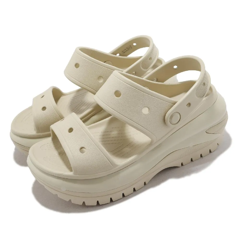 卡駱馳 Crocs Classic Crush Clog 經典泡芙 全白 白 雲朵鞋 超厚底 女鞋 207521100 歷史價格詳細信息