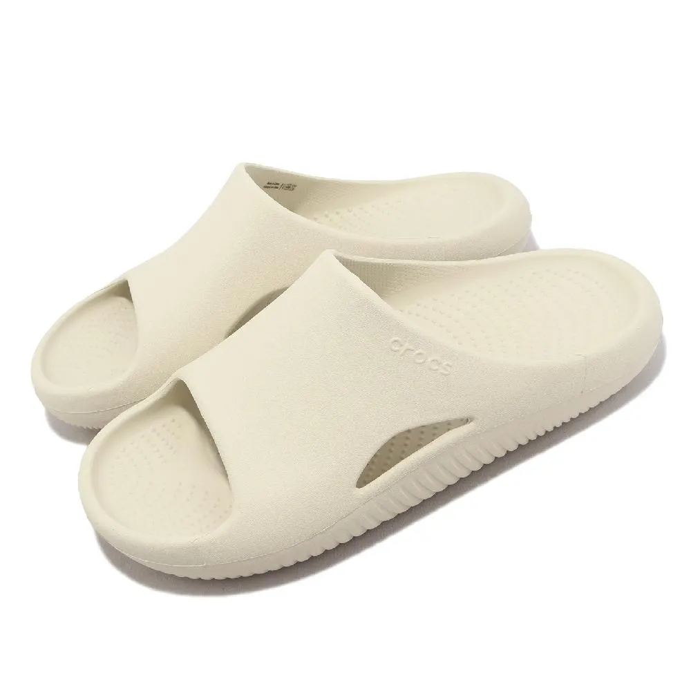 卡駱馳 Crocs 拖鞋 Mellow Slide 骨白 麵包涼拖 男鞋 女鞋 情侶鞋 【ACS】 2083922Y2 歷史價格詳細信息