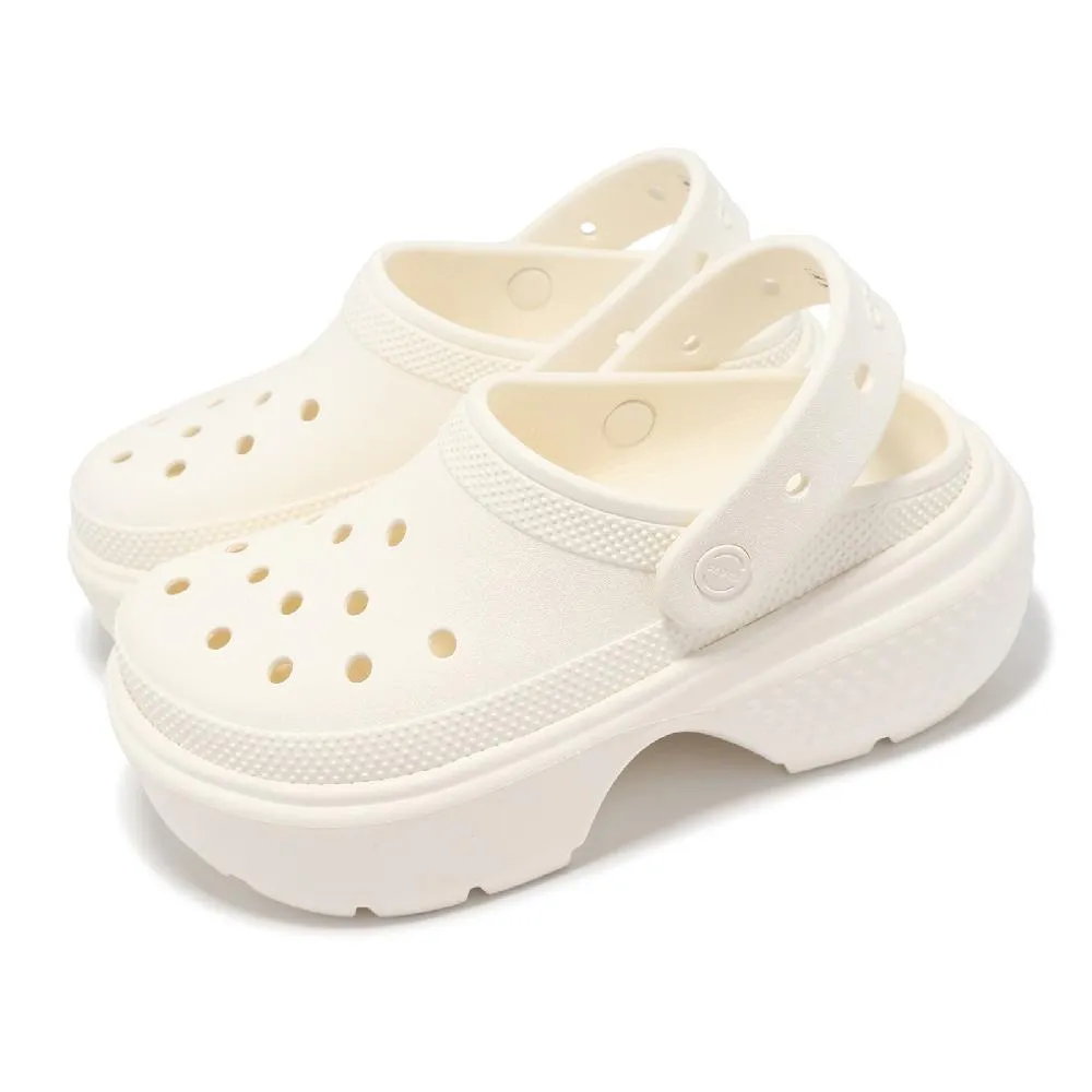 Crocs 卡駱馳 洞洞鞋 Stomp Clog 男鞋 女鞋 粉筆色 雪屋克駱格 厚底 增高 2093470WV 價格比較,價格查詢,歷史價格詳細信息