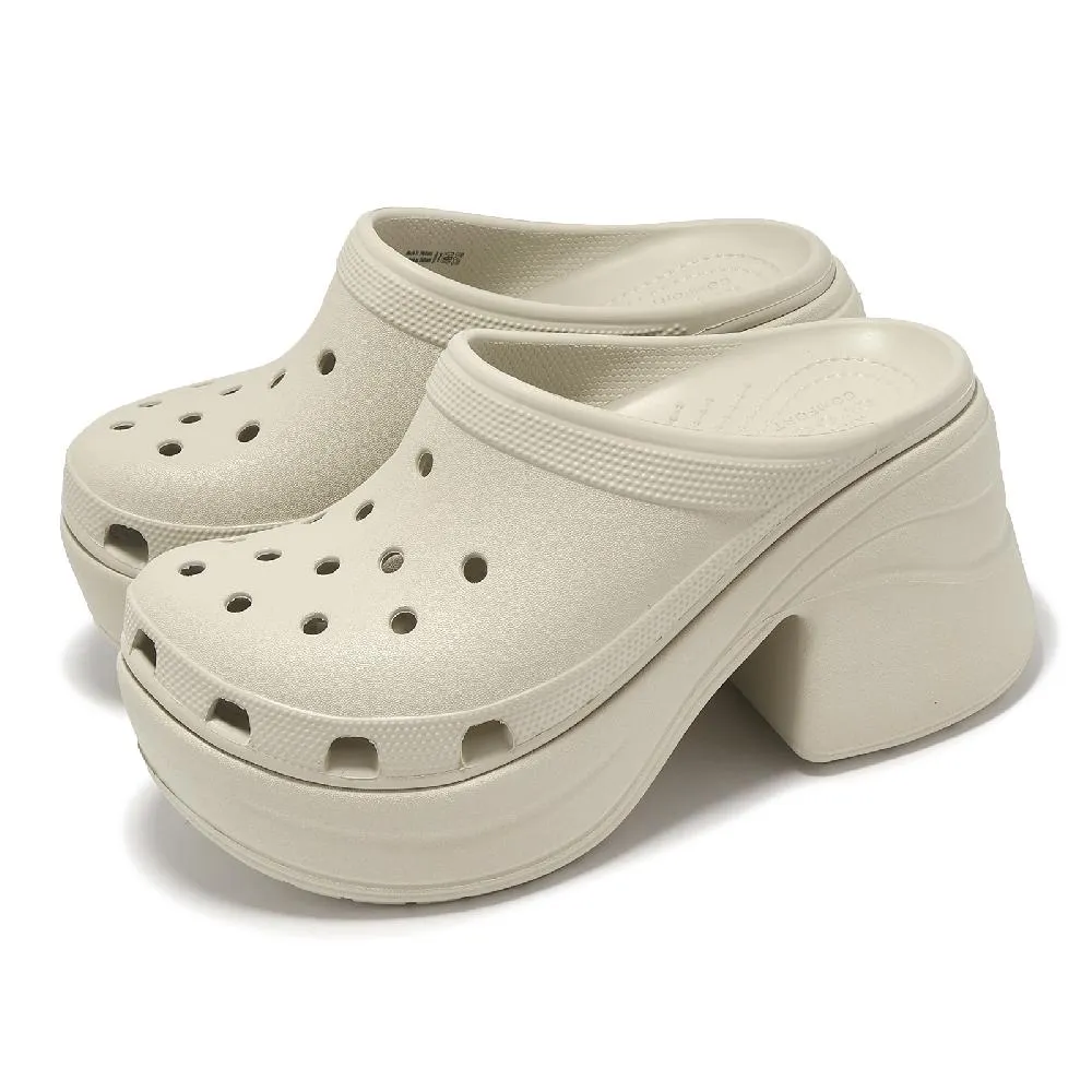 Crocs 卡駱馳 洞洞鞋 Siren Clog 男鞋 女鞋 黑 人魚鞋克駱格 厚底 增高 跟鞋 208547001 歷史價格詳細信息