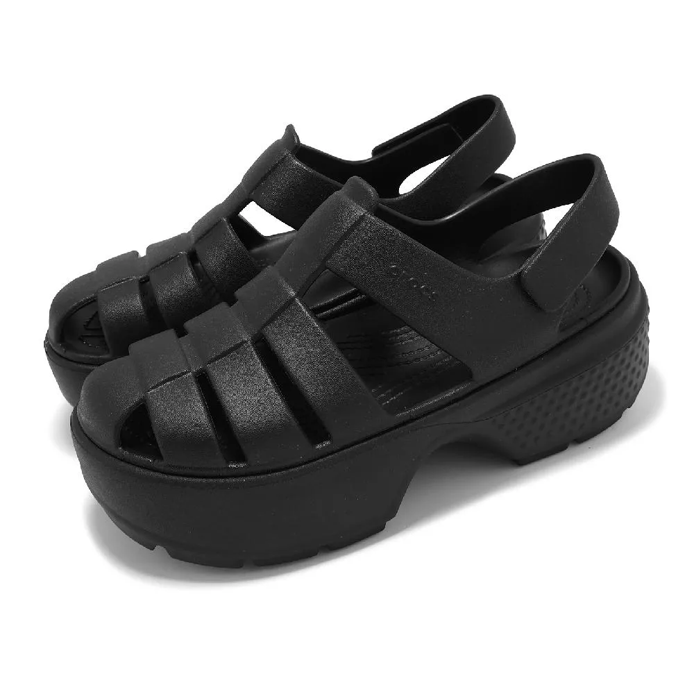 Crocs 卡駱馳 黑色 厚底 經典 Hiker 懶人 涼拖鞋  男款 B3847【新竹皇家206772-060】 歷史價格詳細信息