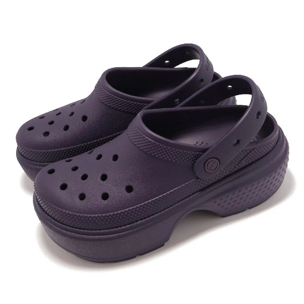 Crocs 卡駱馳 洞洞鞋 Stomp Clog 男鞋 女鞋 粉筆色 雪屋克駱格 厚底 增高 2093470WV 歷史價格詳細信息