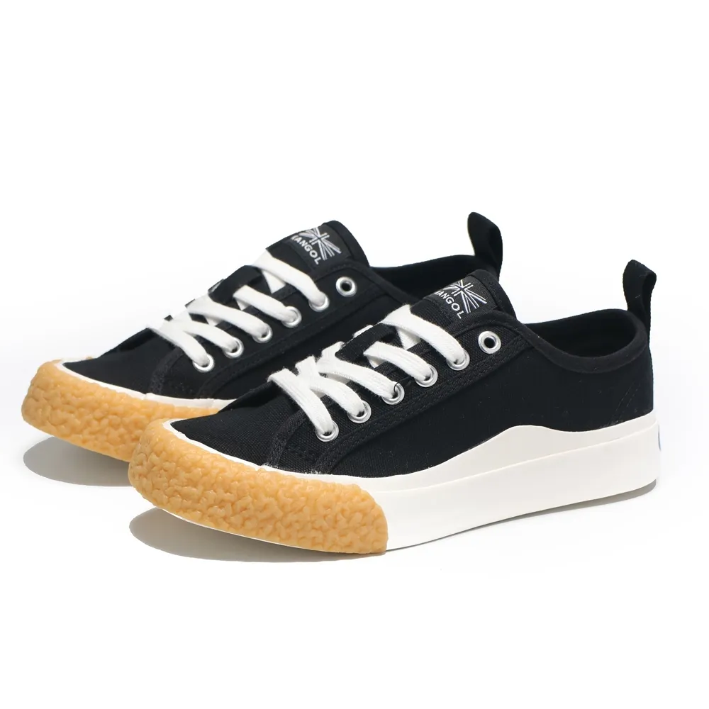 KANGOL 休閒鞋 黑白 厚底 帆布鞋 女 6322160220 歷史價格詳細信息