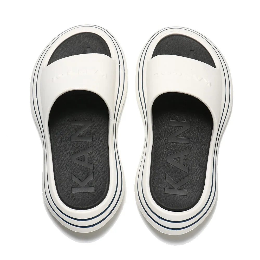 KANGOL 拖鞋 白黑 大LOGO 橡膠 一片拖 防水耐磨 男女 6025220100 歷史價格詳細信息