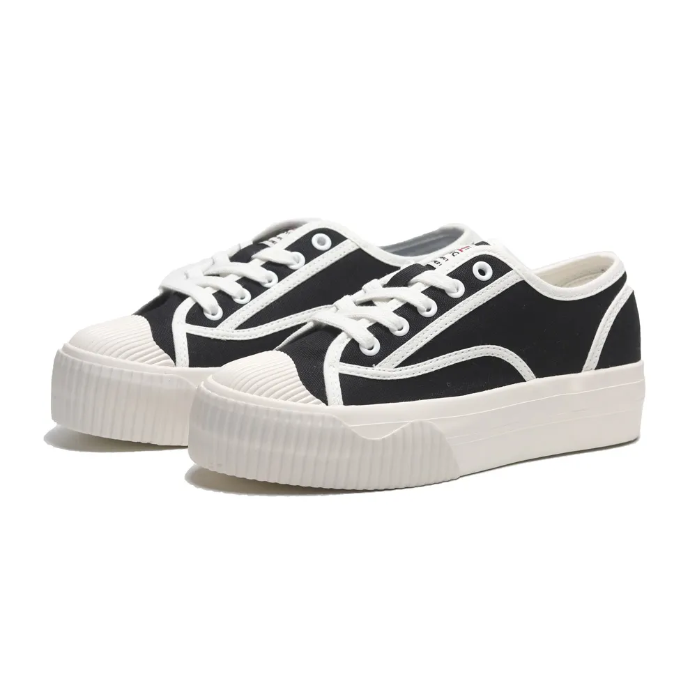 KANGOL 休閒鞋 黑白 厚底 帆布鞋 女 6322160220 歷史價格詳細信息