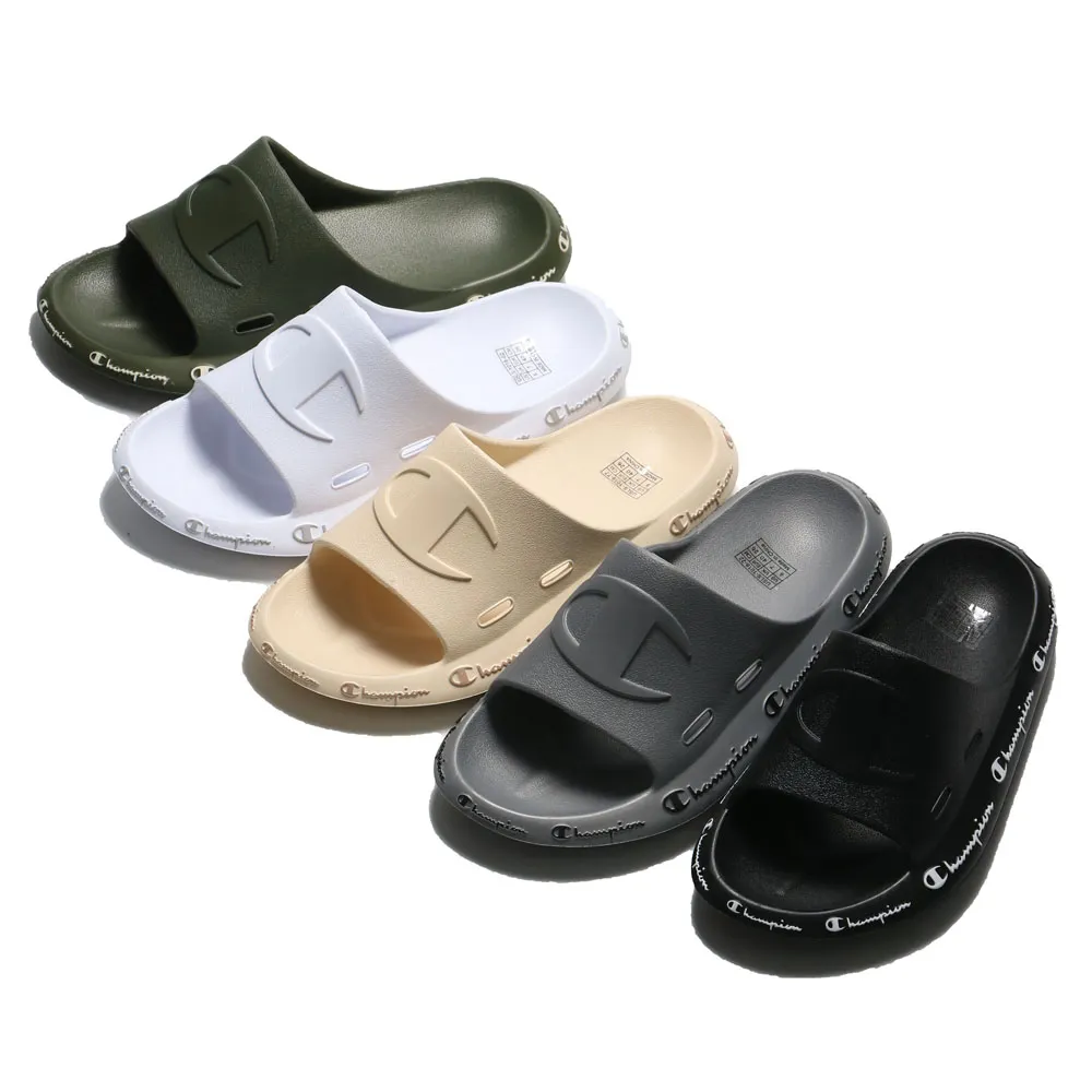 CHAMPION 拖鞋 立體字 防水運動拖鞋 男女 USLS3006- 歷史價格詳細信息