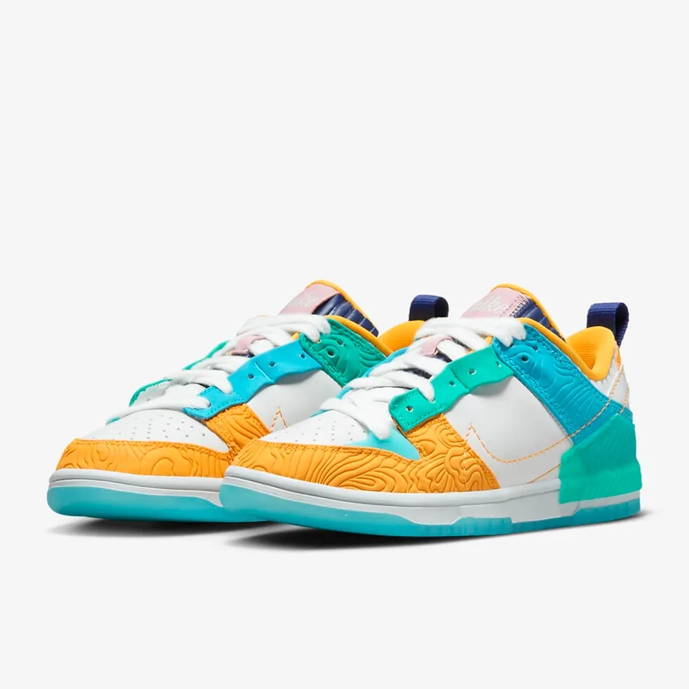 Nike 休閒鞋 Dunk Low Disrupt 土耳其藍 女鞋 天鵝絨 解構 厚底 【ACS】 DO5219-010 歷史價格詳細信息