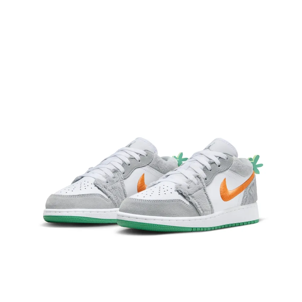 Nike 童鞋 Air Jordan 1 Low SE GS 白 藍 紅黃 異材質 女鞋【ACS】 DR6960-400 歷史價格詳細信息