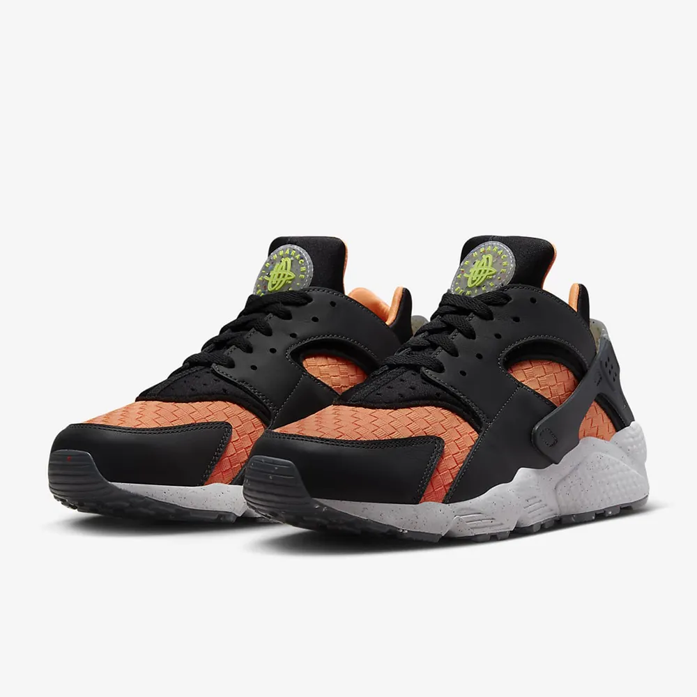 Nike 休閒鞋 Air Huarache Crater PRM 男鞋 米白 黑 武士鞋 格子 襪套式 經典 DM0863-001 歷史價格詳細信息