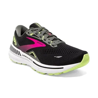 Brooks Adrenaline Gts 23 [1203811D037] 女 慢跑鞋 腎上腺素系列 支撐型 寬楦 黑 歷史價格詳細信息