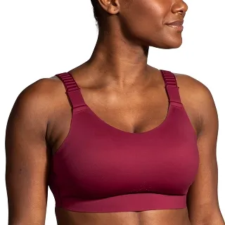 【BROOKS】女 Dare Scoopback U背款Run Bra 2.0_莓果紅(350086657) 歷史價格詳細信息