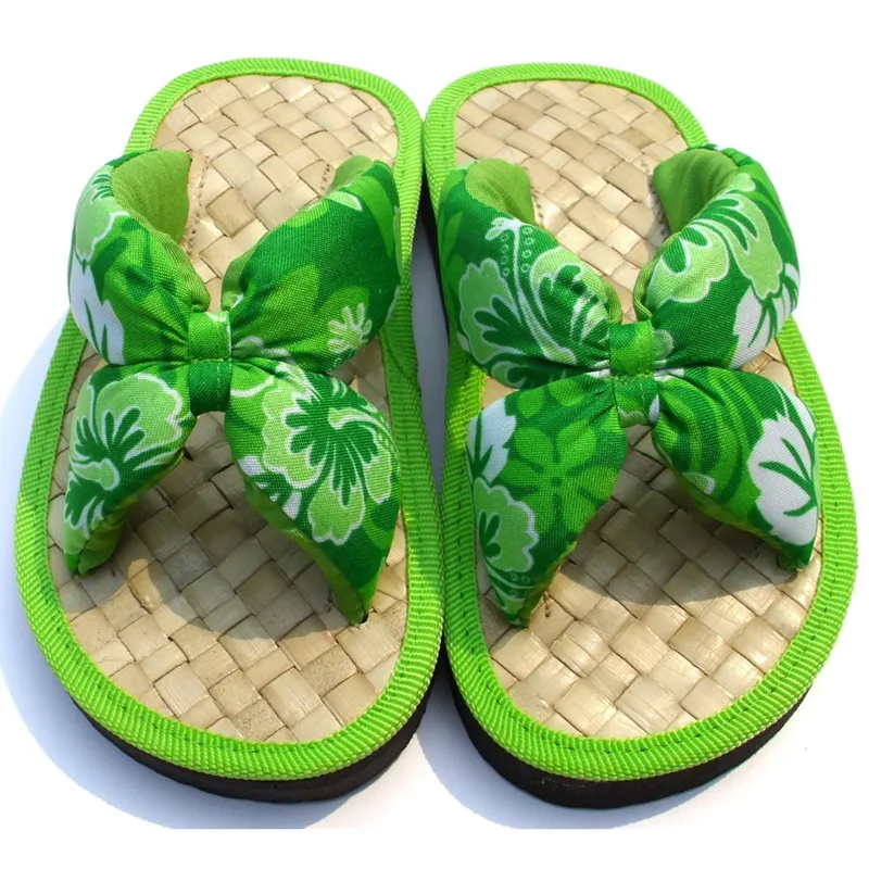 夏威夷風情-兒童手工草編拖鞋-綠色套式 價格比較,價格查詢,歷史價格詳細信息