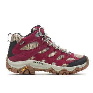 Merrell 戶外鞋 Moab 3 Mid GTX 防水 女鞋 真皮 登山 越野 耐磨 黃金大底 避震 綠 紫  ML035818 歷史價格詳細信息
