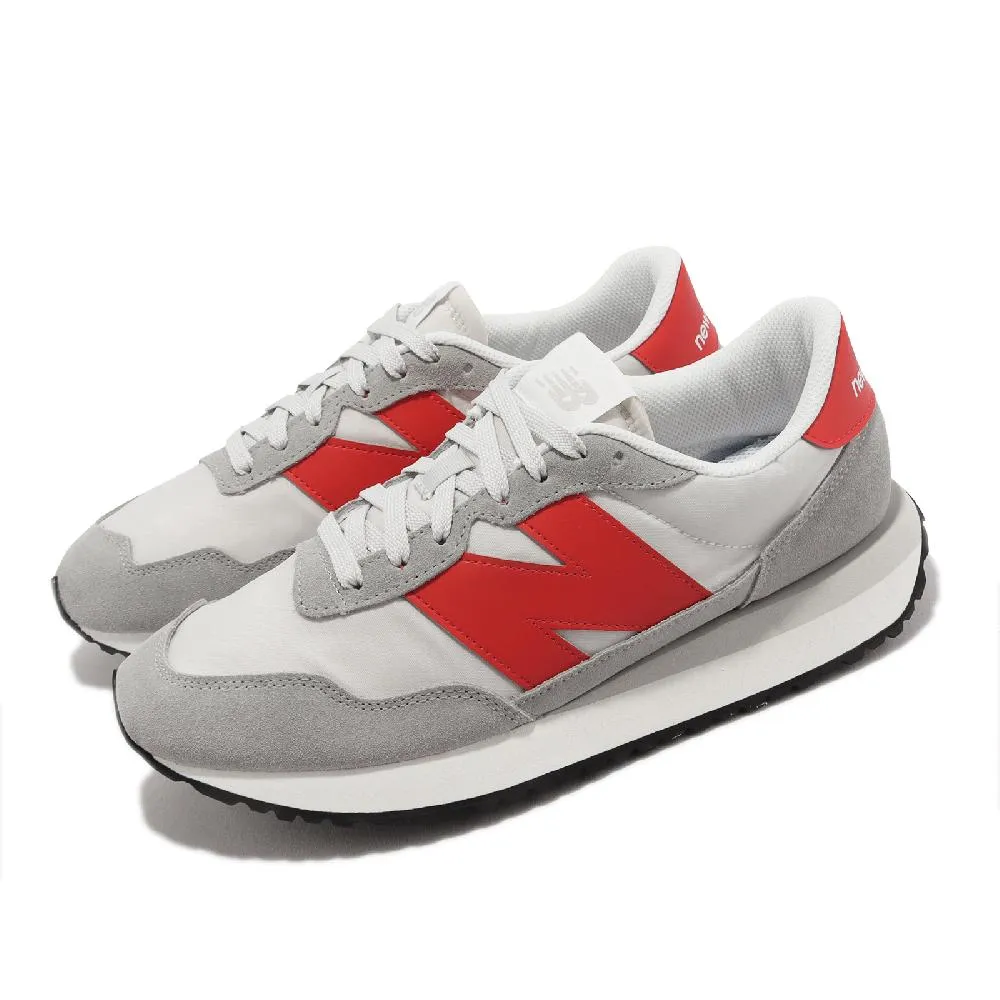 NEW BALANCE 休閒鞋 NB 237 灰白 麂皮 復古鞋 女 MS237GE 歷史價格詳細信息