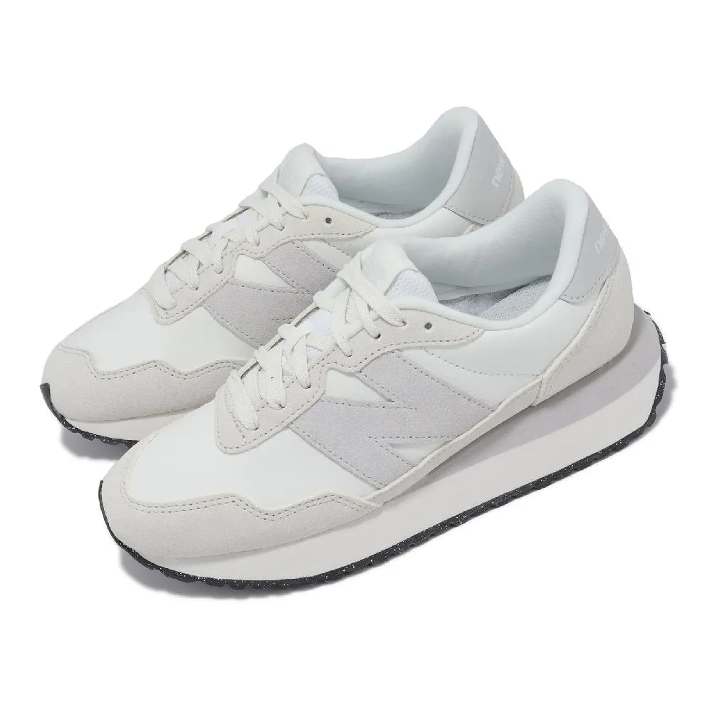 NEW BALANCE 休閒鞋 NB 237 灰白 麂皮 復古鞋 女 MS237GE 歷史價格詳細信息