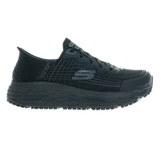 Skechers MAX CUSHIONING 黑 桃紅 網布 寬楦 慢跑鞋 女款 J1732【128308WBKPK】 歷史價格詳細信息
