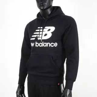 【New Balance】刷毛保暖連帽長袖上衣_男性_灰藍色_MT41517GT 歷史價格詳細信息